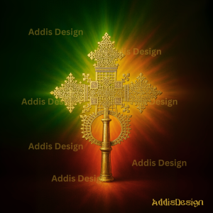 Ethiopian Meskel Design - Addis Design 24x36