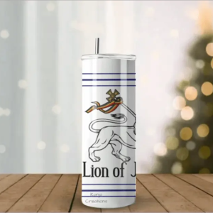 Lion-of-Judah-Stainless-Steel-Tumbler