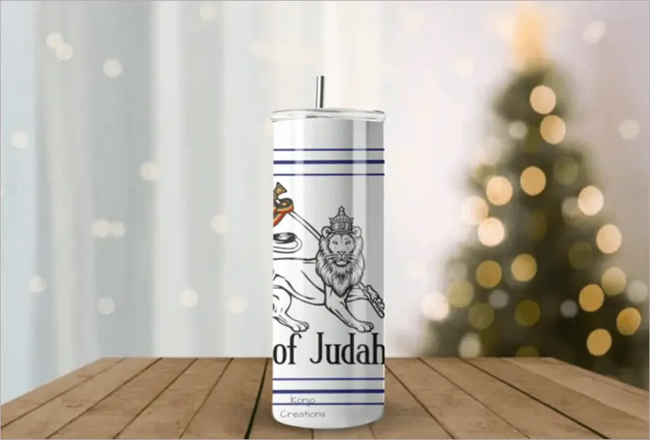 Lion-of-Judah-Stainless-Steel-Tumbler-konjocreations